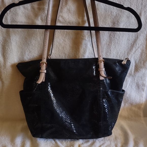 Michael Kors Snake Embossed Shoulder Bag - Picture 9 of 15